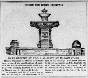 Simonson & Pietsch - Public Market Space - Fountain - 1907.01.23 Baltimore Sun.jpg