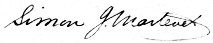 Martenet, Simon signature.jpg